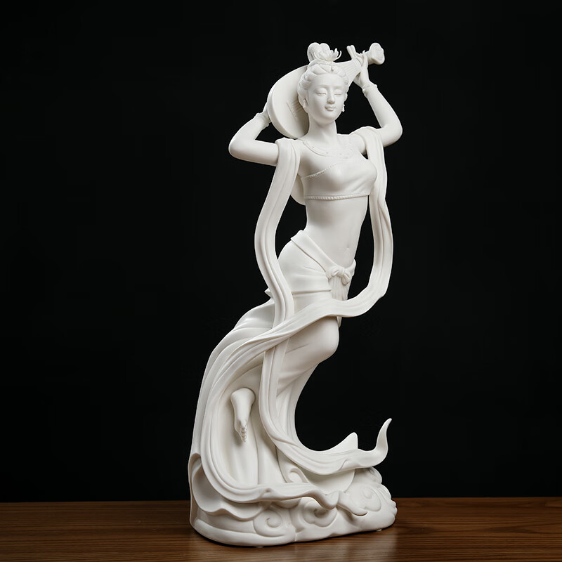 东方泥土《蝶恋》 典雅陶瓷雕塑，装点生活之美